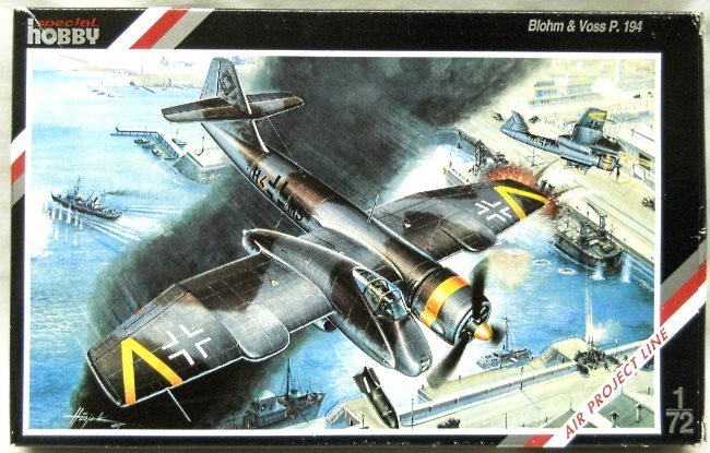 Special Hobby 1/72 Blohm & Voss P.194 - (P-194), 72008 plastic model kit